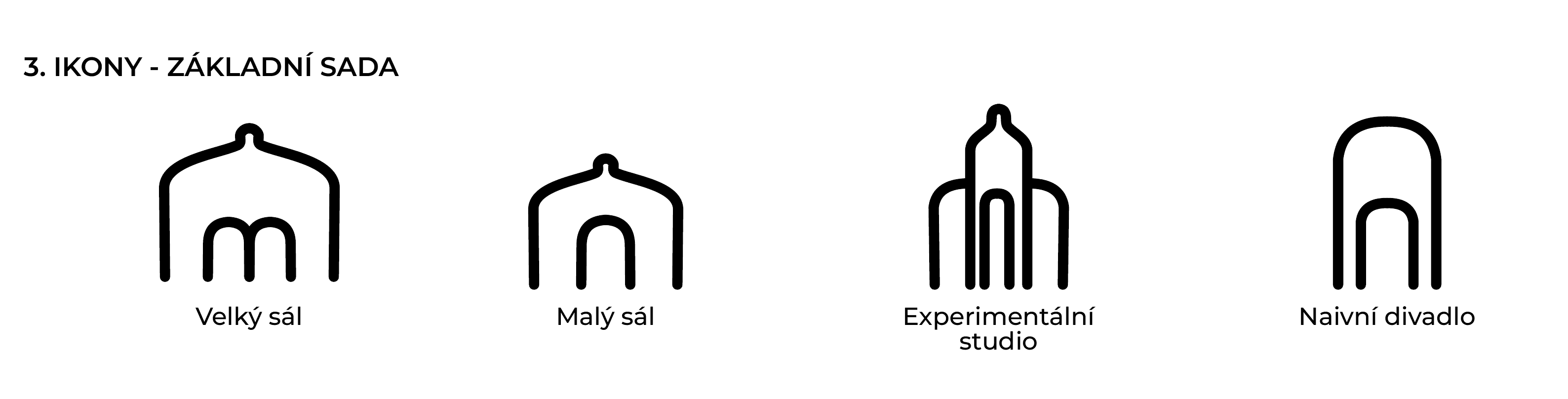 Direction B icon set