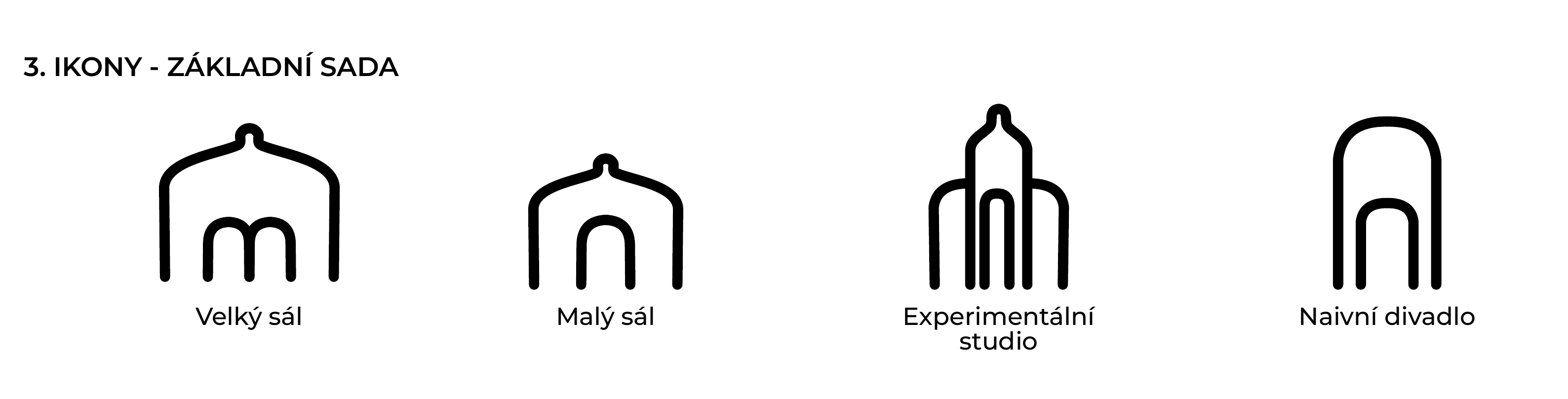 Direction B icon set